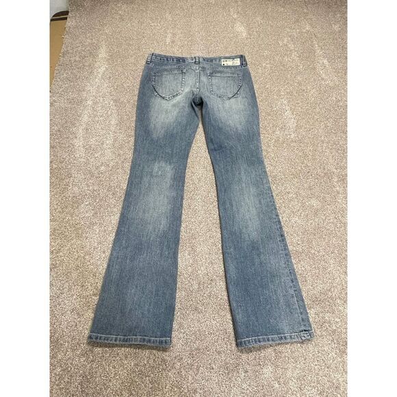 Converse one star womens bootcut jeans sz 6 mid rise blue jeans retro Y2K - Picture 3 of 12